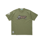 RUNNING DOG T-SHIRT - PISTACHIO