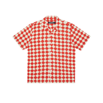 SPACE CHECK S/S SHIRT - RED