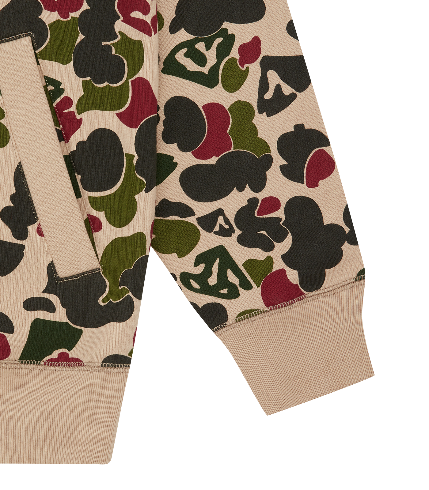 Bape desert 2025 camo hoodie