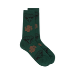 DIAMONDS AND DOLLARS SOCKS - GREEN