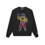 STANDING ASTRO CREWNECK - BLACK