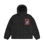 MASCOT PUFFER JACKET - BLACK