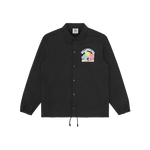 HEART & MIND COACH JACKET - BLACK