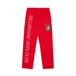 COLLEGE SWEATPANT - RED