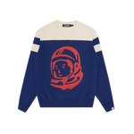 ASTRO KNITTED CREWNECK - BLUE