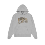 CAMO ARCH LOGO POPOVER HOOD - HEATHER GREY