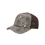 DIAMONDS & DOLLARS TRUCKER CAP - KHAKI