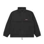 NYLON SHELL JACKET - BLACK