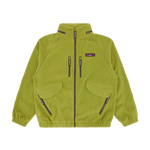 MOUNTAIN HOODED FLEECE JACKET - GREEN