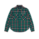 PADDED CHECK OVERSHIRT - GREEN CHECK