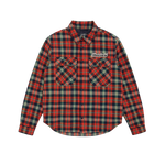 PADDED CHECK OVERSHIRT - RED CHECK