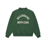 STAND COLLAR SWEATSHIRT - GREEN