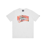 TROPICAL ISLAND FILL ARCH LOGO T-SHIRT - WHITE