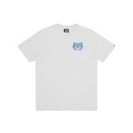 TROPICAL CREST T-SHIRT - ASH GREY