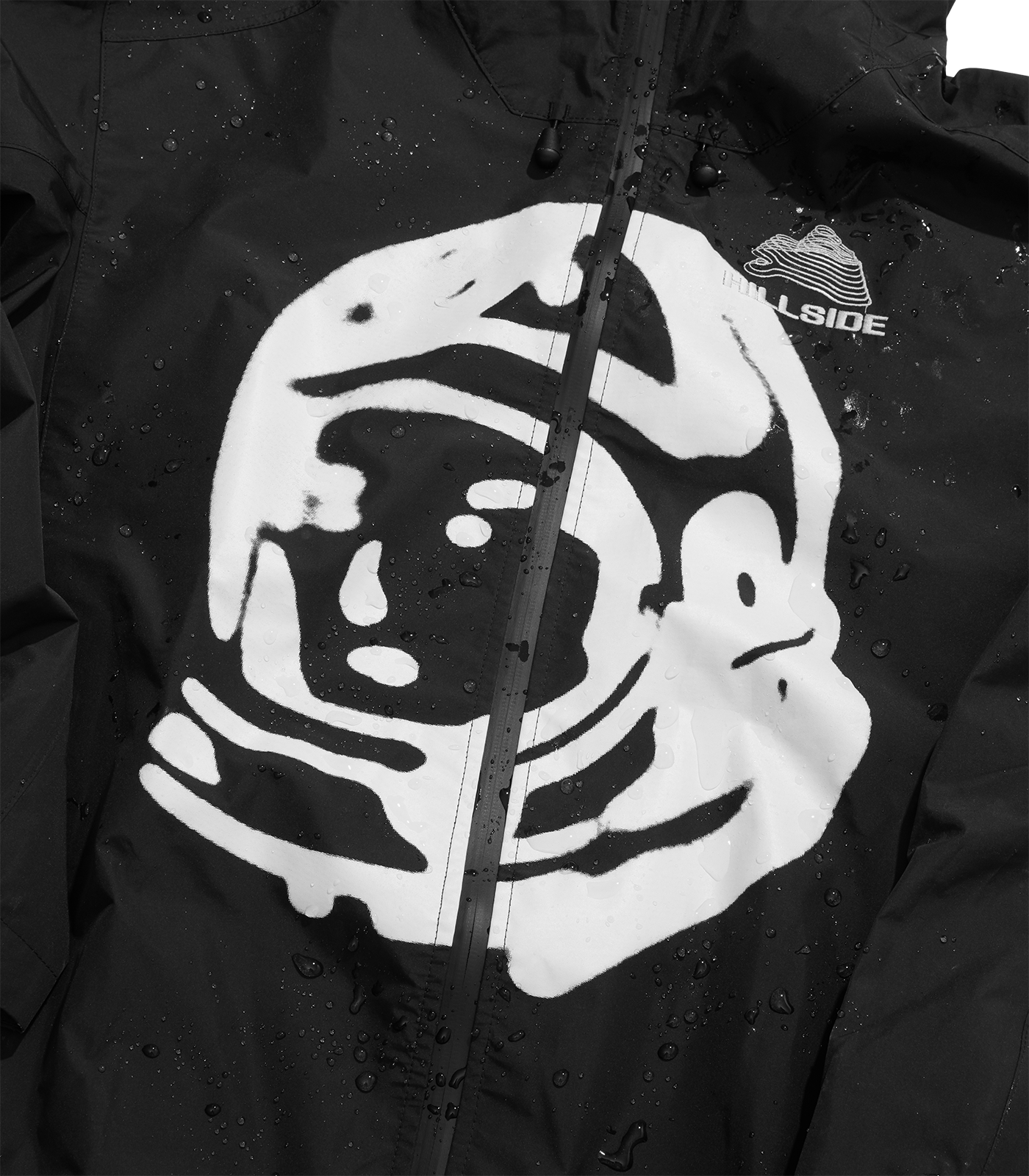BBC ICECREAM X HILLSIDE WATERPROOF JACKET BLACK Billionaire Boys Club