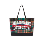 PATCHWORK CHECK TOTE BAG - MULTI CHECK