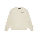 SOUVENIR HEAVY OVERSIZED CREWNECK - ECRU