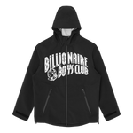 ARCH LOGO RAIN JACKET - BLACK