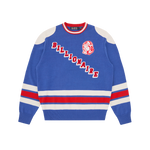 HOCKEY KNITTED CREWNECK - NAVY