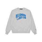 ARCH LOGO OVERSIZED CREWNECK - HEATHER ASH