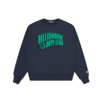 ARCH LOGO OVERSIZED CREWNECK - NAVY