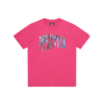 BAYOU FILL ARCH LOGO T-SHIRT - PINK