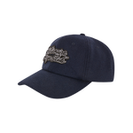 SCRIPT LOGO DAD CAP - NAVY
