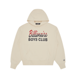 GLITTER PRINT OVERSIZED POPOVER HOOD - ECRU