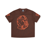 ASTRO BIG MESH FOOTBALL SHIRT - BROWN