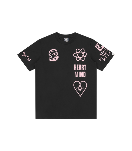 HEART & MIND MULTI GRAPHIC T-SHIRT - BLACK – Billionaire Boys Club