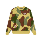 ALL OVER SPACE CAMO CREWNECK - CAMO
