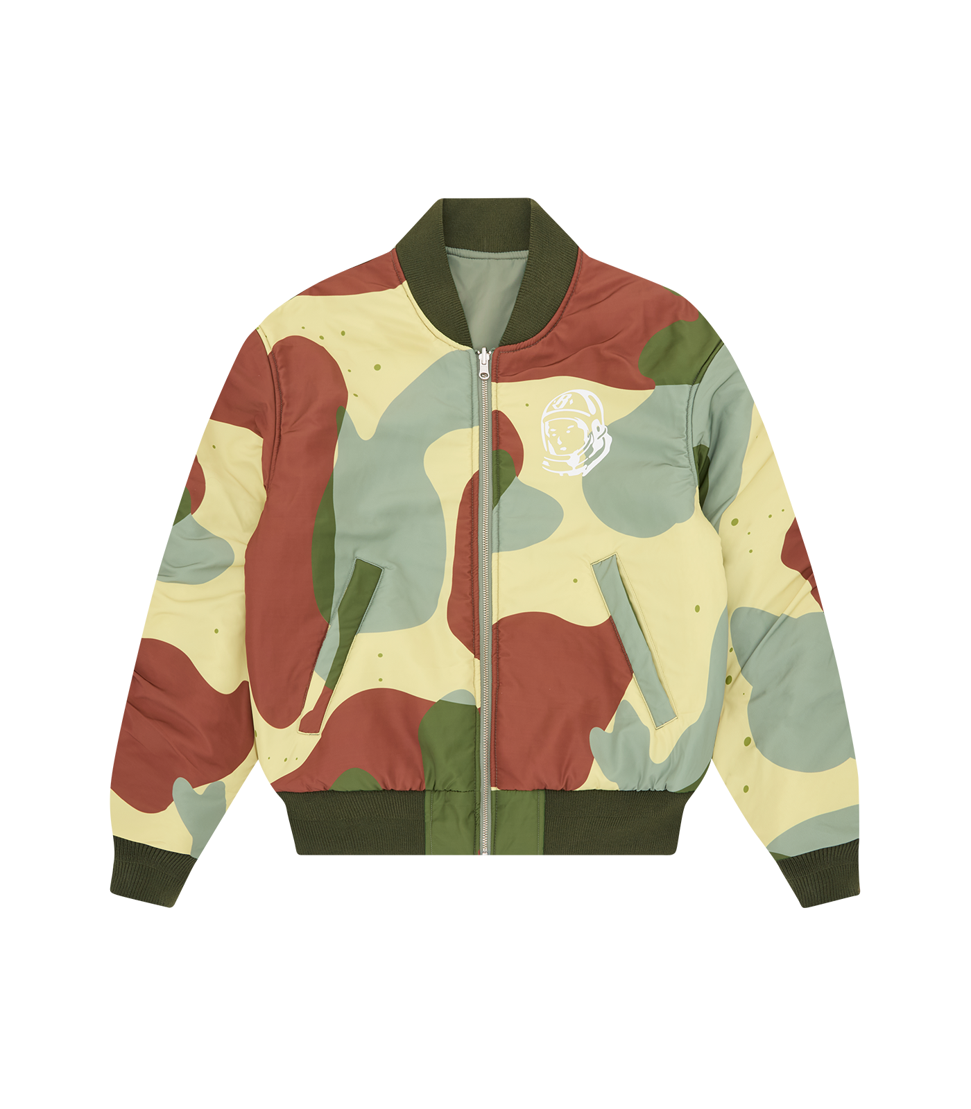 REVERSIBLE CAMO MA-1 JACKET - CAMO – Billionaire Boys Club