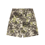 OVERLAY CAMO COTTON CARGO SHORTS - BROWN CAMO