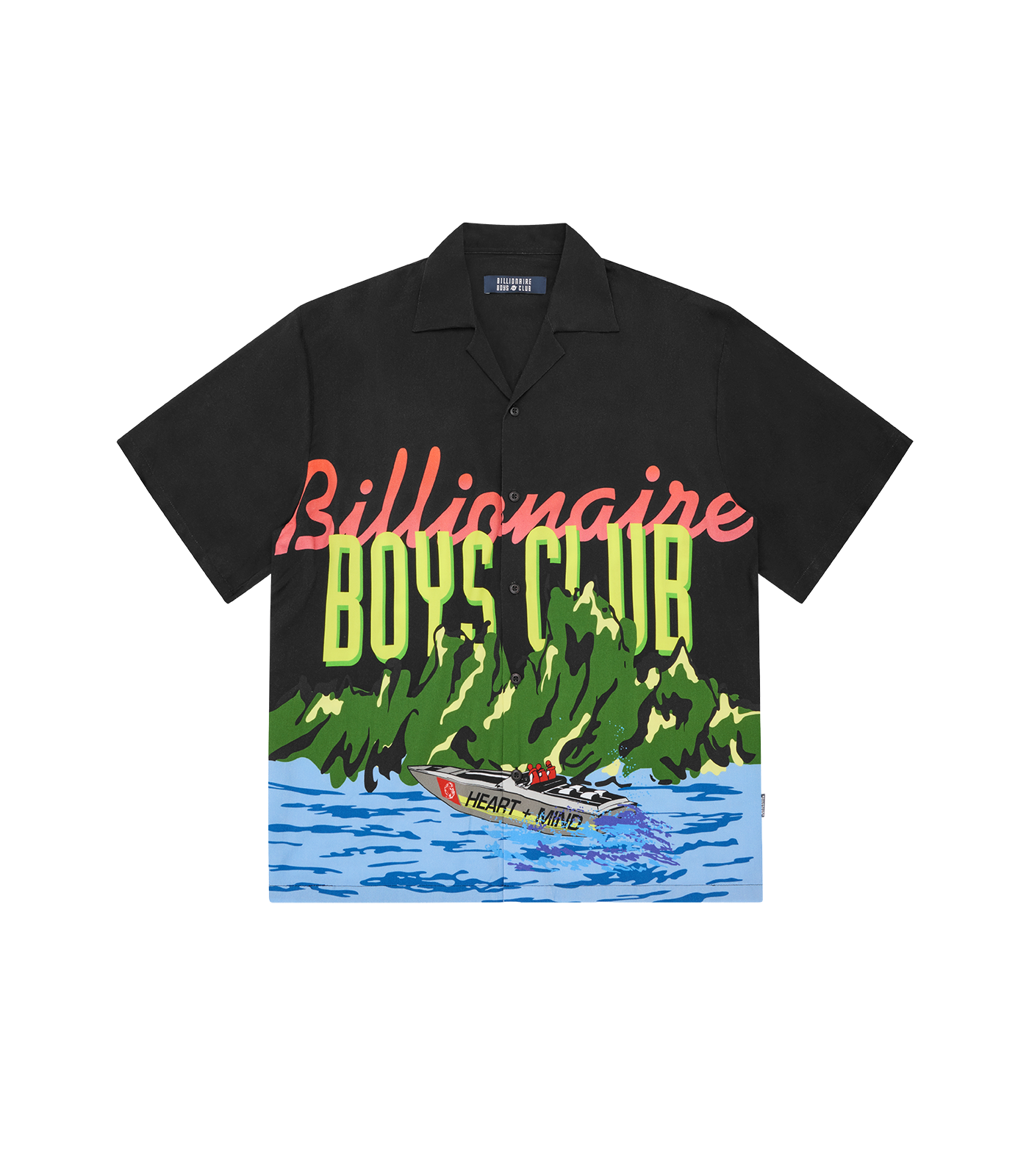 Multi Rational Boys HORIZON CAMP COLLAR SHIRT - MULTI – Billionaire Boys Club