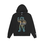 SPEED STANDING ASTRO ZIP THROUGH HOOD - BLACK