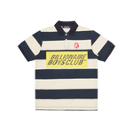 REGATTA STRIPE POLO SHIRT - NAVY/ECRU