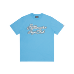 DIAMOND SCRIPT LOGO T-SHIRT - BLUE