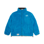 FIRST DOWN REVERSIBLE BUBBLE DOWN JACKET - BLUE/GREY