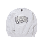 ARCH LOGO SWEATSHIRT - ASH GREY