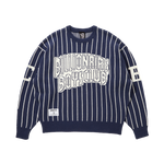 STRIPE SWEATER - NAVY