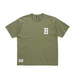 FELT LOGO T-SHIRT 'B' - PISTACHIO