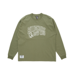 ARCH LOGO L/S T-SHIRT - PISTACHIO