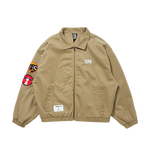 B CAMO ZIP UP BLOUSON - KHAKI