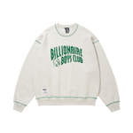 EMBROIDERED ARCH LOGO SWEATSHIRT - ASH GREY