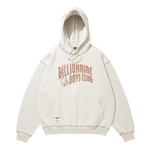 EMBROIDERED ARCH LOGO HOOD - ASH GREY