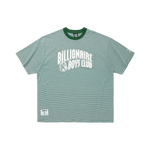 BORDER POCKET T-SHIRT - GREEN/WHITE