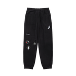 BILLIONAIRE BOYS CLUB X EDDIE BAUER POLARTEC FLEECE PANTS - BLACK