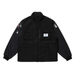 BILLIONAIRE BOYS CLUB X EDDIE BAUER POLARTEC HUNTING JACKET - BLACK