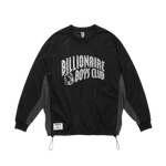 ARCH LOGO MESH L/S TOP - BLACK