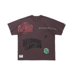 GARMENT DYE SCRAP T-SHIRT - CHARCOAL